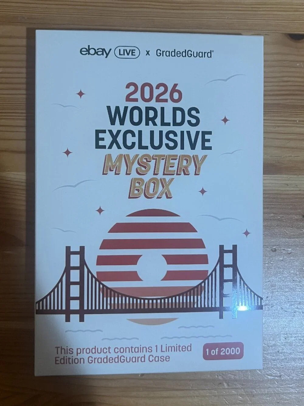 eBay Live x GradedGuard 2026 Worlds Exclusive Mystery Box, 1/2000 Brand New $80